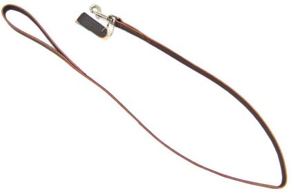 Circle T Latigo Leather Lead 4' Long