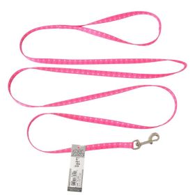 Coastal Pet Styles Dog Leash Polka Dot Pink