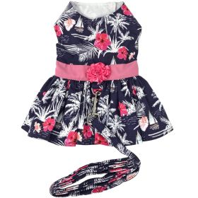 Moonlight  Sails Harness Dress with Matching Leash