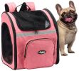 Petique Backpacker Pet Carrier Coral