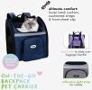 Petique Backpacker Pet Carrier Coral