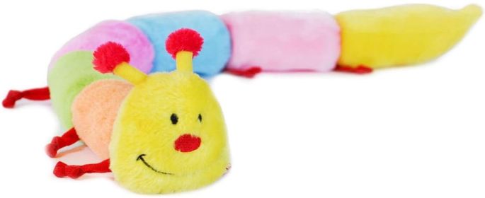 ZippyPaws Plush Deluxe Caterpillar Toy (size: 1 count)