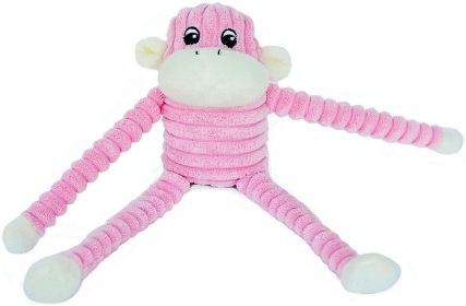 ZippyPaws Spencer the Crinkle Monkey Dog Toy (size: Small - 1 count)