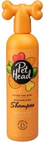 Pet Head Ditch the Dirt Deodorizing Shampoo for Dogs Orange with Aloe Vera (size: 16 oz)