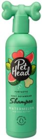 Pet Head Furtastic Knot Detangler Shampoo for Dogs Watermelon with Shea Butter (size: 16 oz)