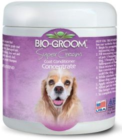 Bio Groom Super Cream Coat Conditioner Concentrate for Dogs (size: 8 oz)