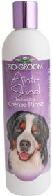 Bio Groom Anti-Shed Deshedding Crème Rinse Dog Conditioner (size: 12 oz)