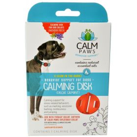 Calm Paws Calming Disk for Dog Collars (size: 1 count)