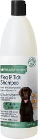 Miracle Care Flea and Tick Oatmeal Shampoo (size: 16.9 oz)