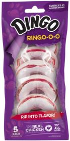 Dingo Ringo-O-O with Real Chicken (No China Ingredients) (size: 5 count)