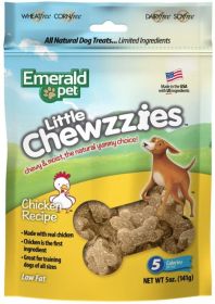 Emerald Pet Little Chewzzies Soft Training Treats Chicken Recipe (size: 5 oz)