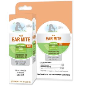 Four Paws Ear Mite Remedy for Dogs (size: 0.75 oz)