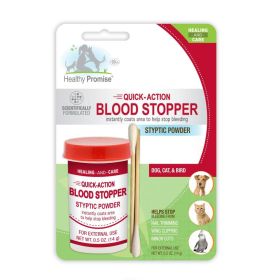 Four Paws Quick Blood Stopper Antiseptic Styptic Powder (size: 0.5 oz)