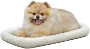 MidWest Quiet Time Fleece Bolster Bed for Dogs