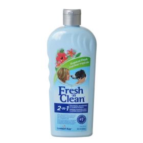 Fresh n Clean 2-in-1 Oatmeal and Baking Soda Conditioning Shampoo Tropical Scent (size: 18 oz)