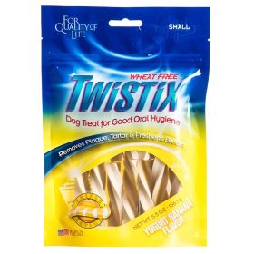 Twistix Yogurt Banana Flavor Small Dog Treats (size: 5.5 oz)