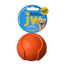 JW Pet iSqueak Bouncin Baseball Assorted Colors (size: Medium - 1 count)