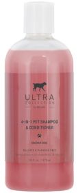 Nilodor Ultra Collection 4 in 1 Dog Shampoo and Conditioner Coconut Cove Scent (size: 16 oz)