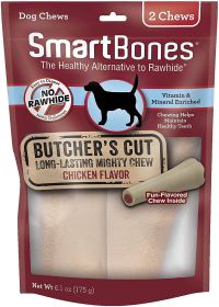 SmartBones Butchers Cut Mighty Chews Large (size: 2 count)