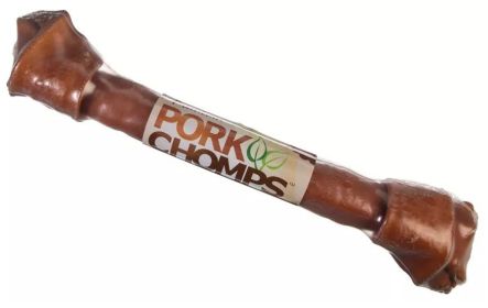 Pork Chomps Roasted Knot Bone 20" Dog Chew (size: 1 count)