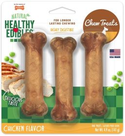 Nylabone Healthy Edibles Chews Chicken Regular (size: 3 count)