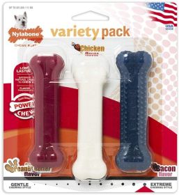 Nylabone Dura Chew Variety Pack (size: 3 count)