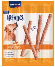 VitaKraft Treaties Smoked Chicken with Pumpkin Grab-n-Go Dog Treats (size: 4 count)