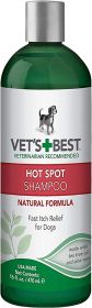 Vets Best Hot Spot Shampoo Tea Tree Oil and Aloe Vera for Itch Relief for Dogs and Pupppies (size: 16 oz)