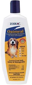 Zodiac Oatmeal Conditioning Shampoo for Dogs and Puppies (size: 18 oz)